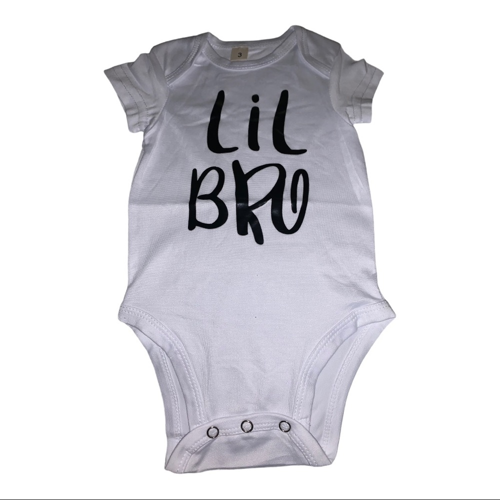 LAST CHANCE! Li’l Bro Onesie NWOT